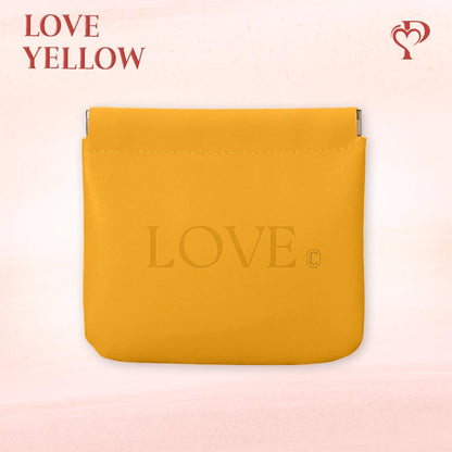 Pouchic - Personalized Snap Closure Leather Organizer Pouch