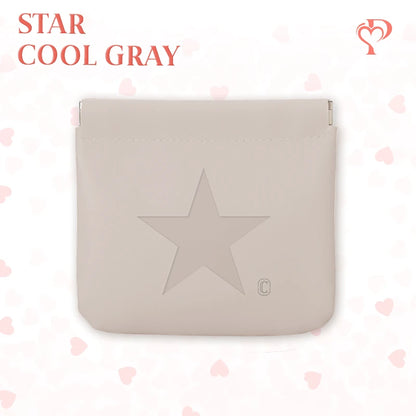 Pouchic - Personalized Snap Closure Leather Organizer Pouch