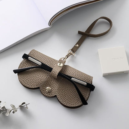 ✨HOT SALE- 48% OFF✨Soft Leather Sunglasses Bag👓️