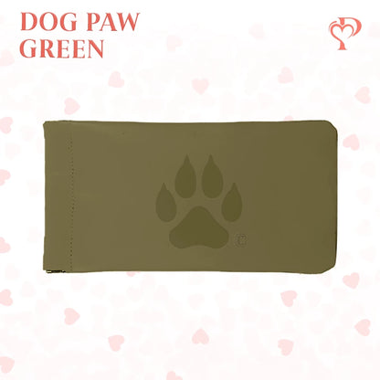 Pouchic - Personalized Snap Closure Leather Organizer Pouch