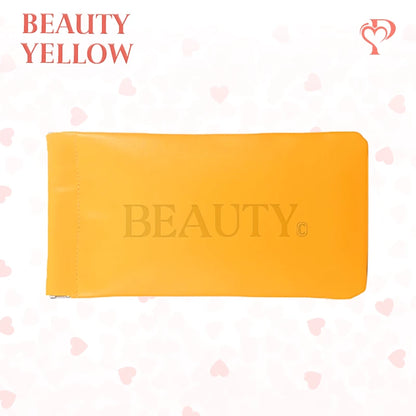 Pouchic - Personalized Snap Closure Leather Organizer Pouch