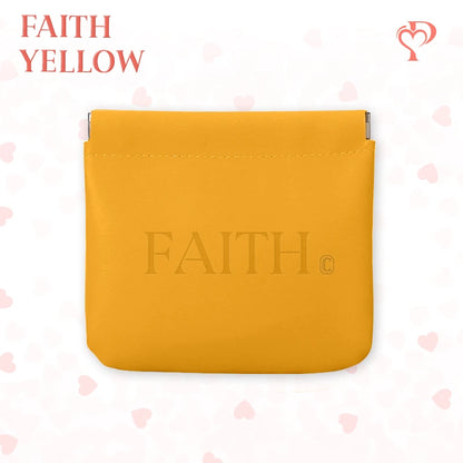 Pouchic - Personalized Snap Closure Leather Organizer Pouch