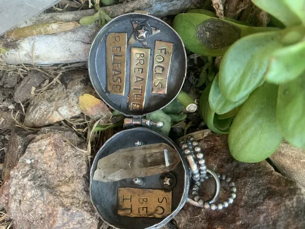 ✨100% Handmade 925 Silver Triple Moon & Tree of Life Locket(Emma Hope Handmade®)