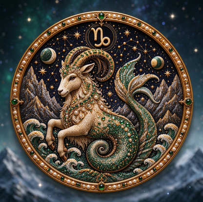 🔥 LAST DAY 49% OFF – ✨ Premium 3D Pearl 12 Zodiac Signs Art Kit | Luxury Flocked Canvas with Scratch-Resistant Non-Fading Pearl Beads DIY Handmade Astrology Decor ♈🌙💎