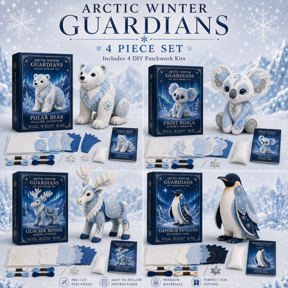 Arctic Winter Guardians DIY Patchwork Kit –🔥Last 4 hours 🔥Buy 2 Get 1 FREE