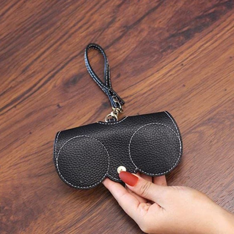 ✨HOT SALE- 48% OFF✨Soft Leather Sunglasses Bag👓️