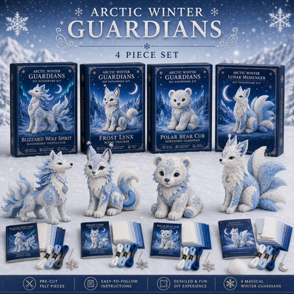 Arctic Winter Guardians DIY Patchwork Kit –🔥Last 4 hours 🔥Buy 2 Get 1 FREE