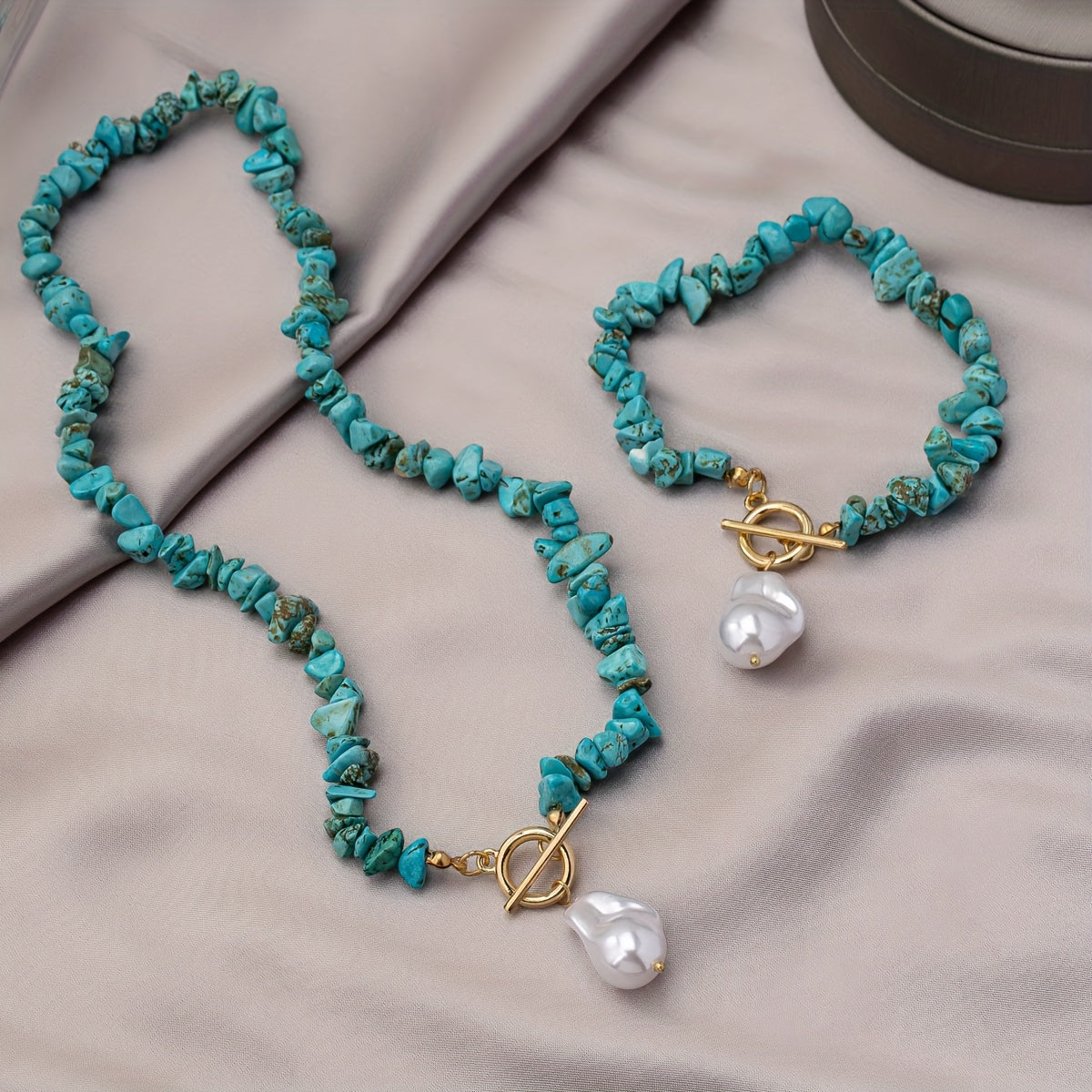 Ocean Kiss Turquoise & Pearl Collection