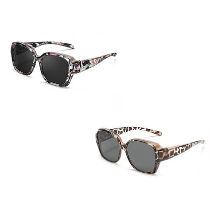 🎉LAST DAY - BUY 1 GET 1 FREE😎2026 New Polarized UV400 Protection Trendy Round Cat-eye Sunglasses 🕶️