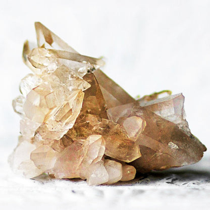 Tangerine Quartz Cluster