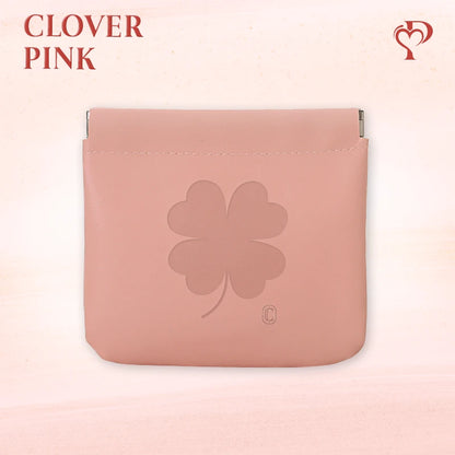 Pouchic - Personalized Snap Closure Leather Organizer Pouch