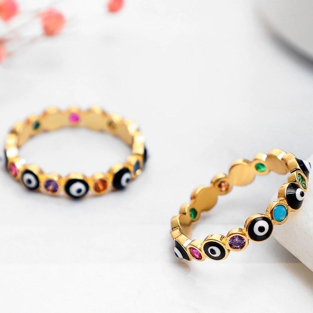 Turkish Evil Eye Protection Ring