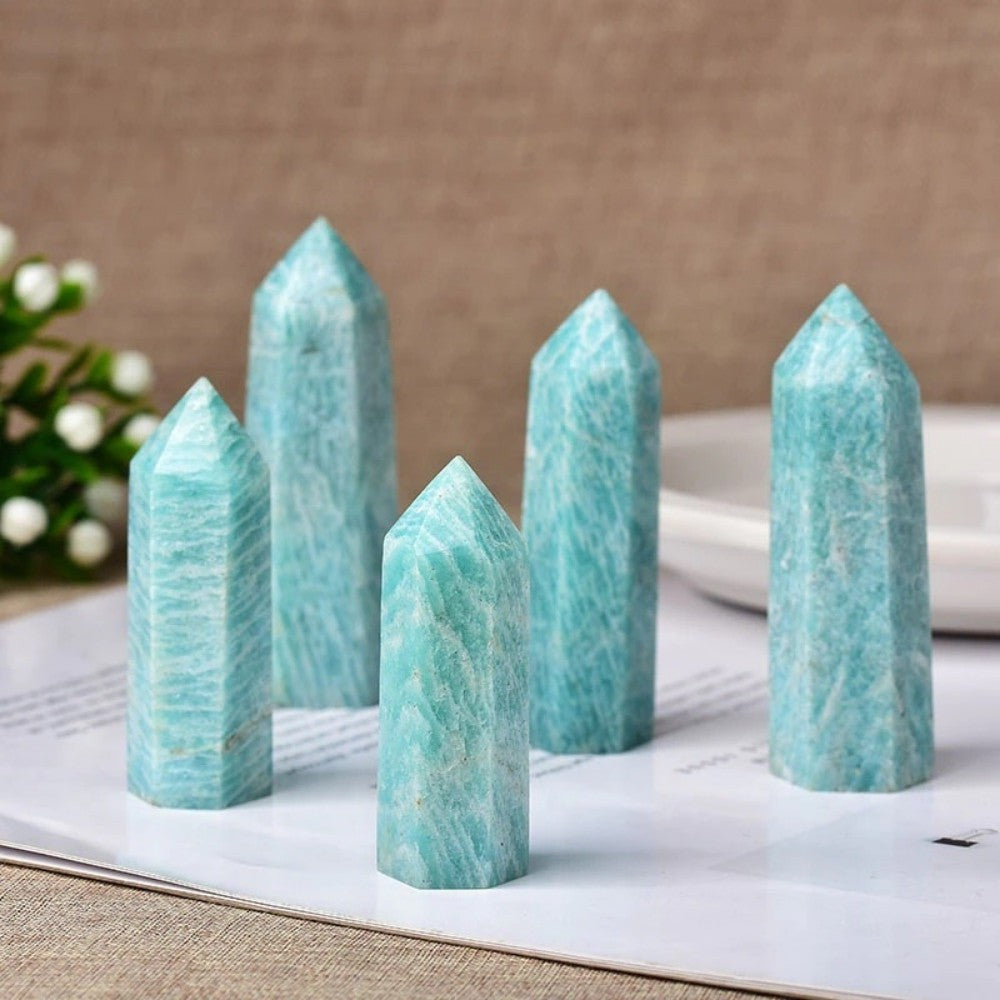 Soothing Amazonite Crystal Wand