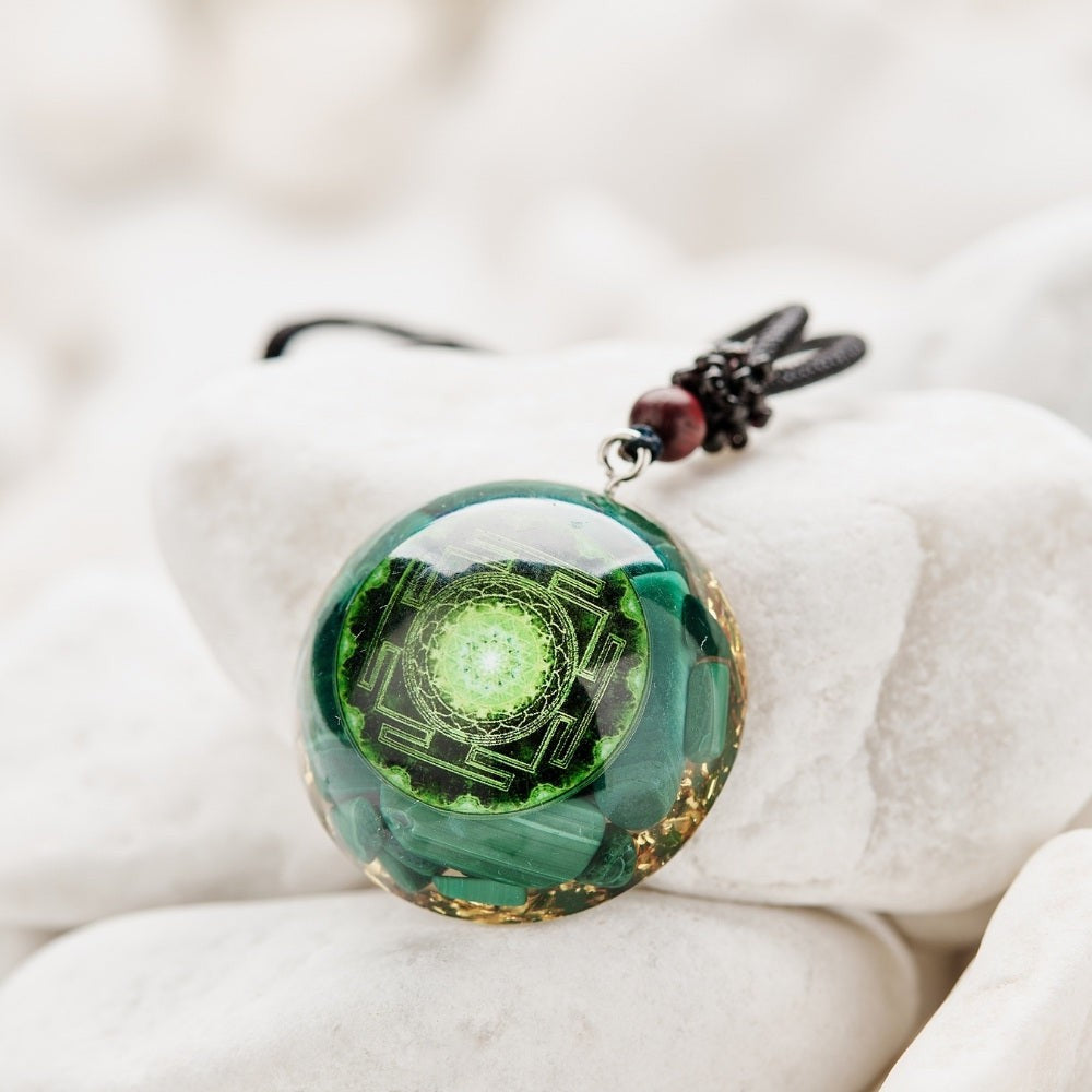 Orgonite Protection Necklace â€?Talisman to Purify & Shield Your Energy