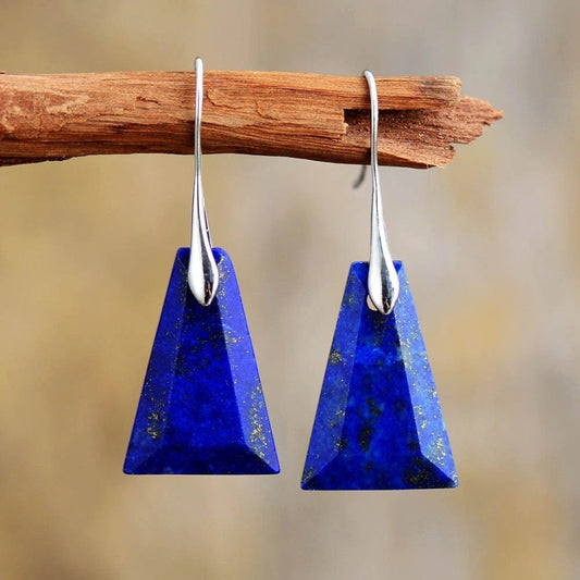 Graceful Lapis Lazuli Earrings