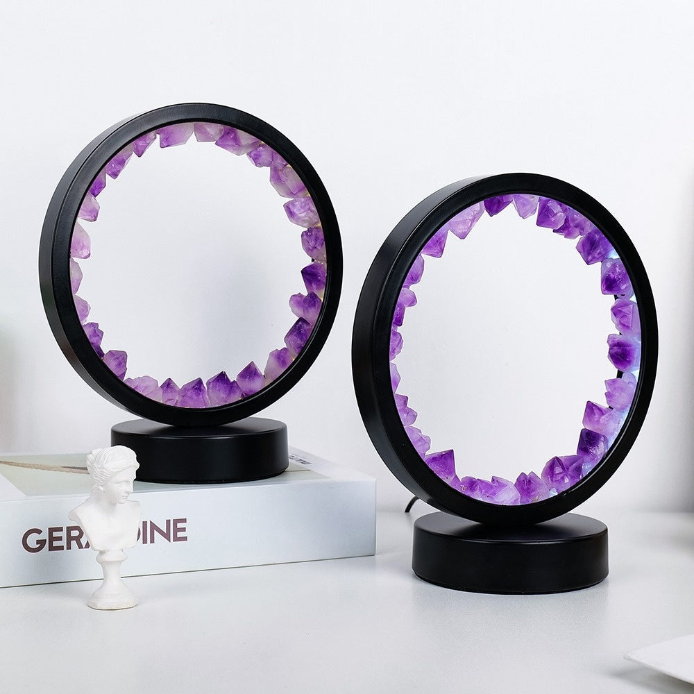 Amethyst Portal Crystal Lamp