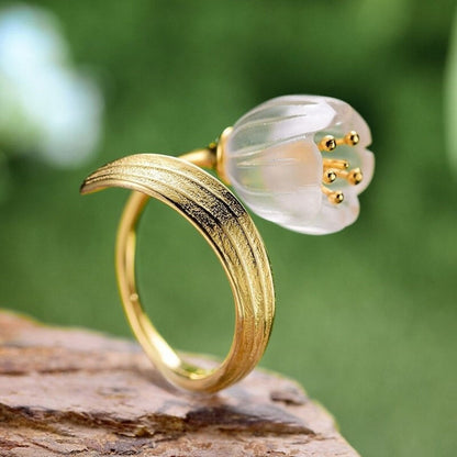 Lily Of The Valley Flower Ring