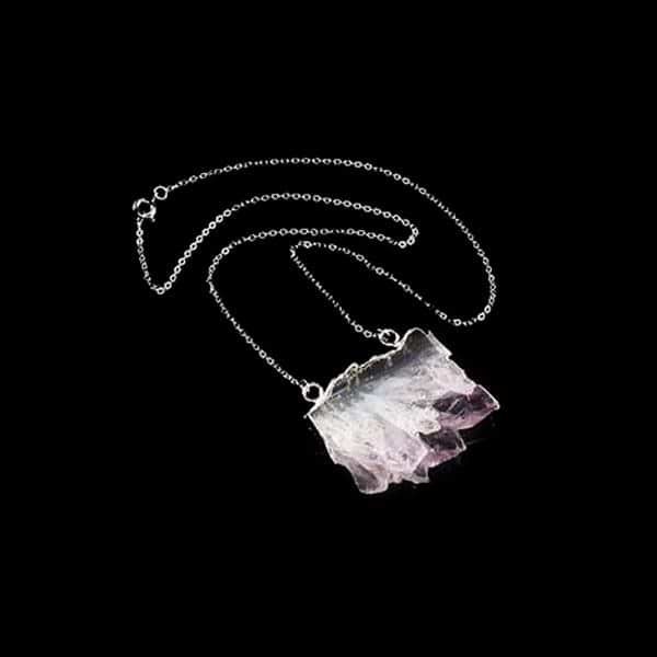 Amethyst Equilibrium Raw Necklace