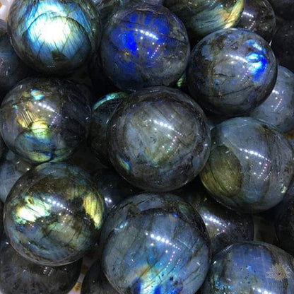Natural Labradorite Sphere