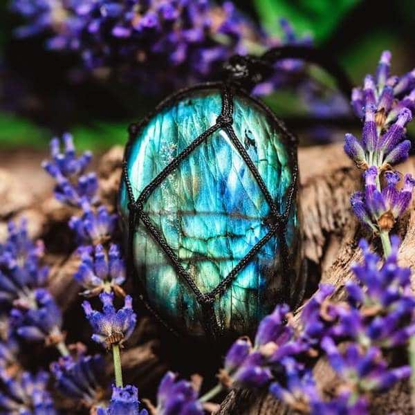 3x Dragons Heart Labradorite Necklace