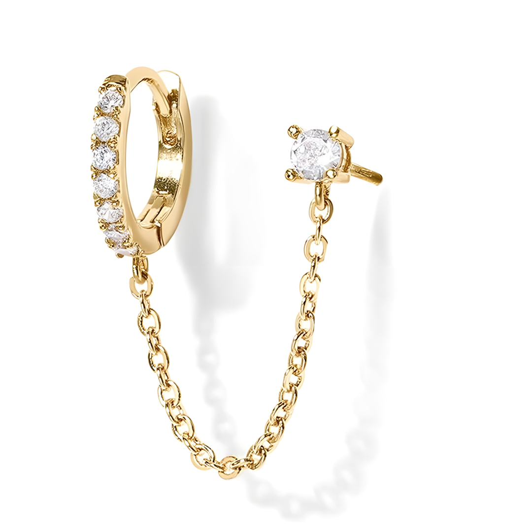 Bonded Beauty Chain Earrings