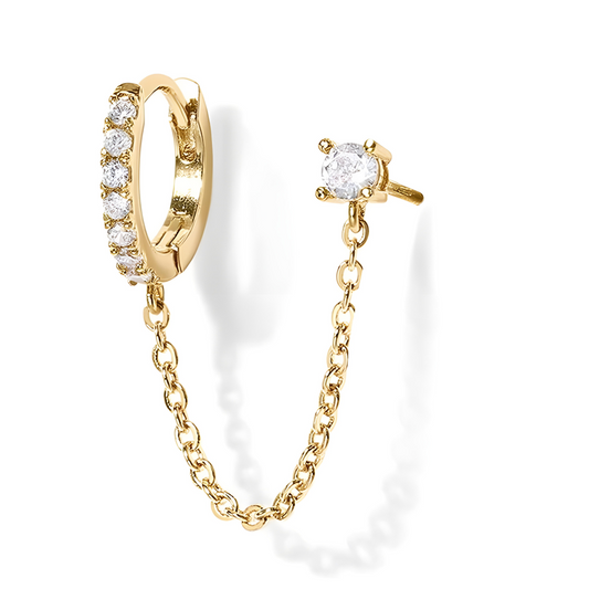 Bonded Beauty Chain Earrings