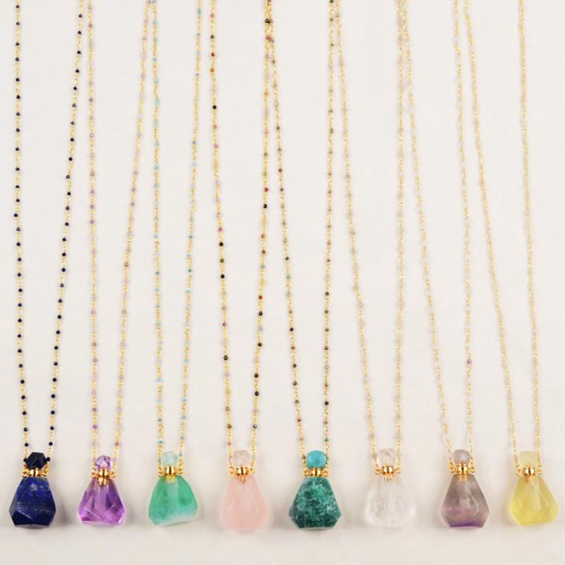Crystal Perfume Necklace