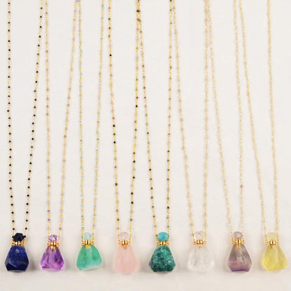 Crystal Perfume Necklace