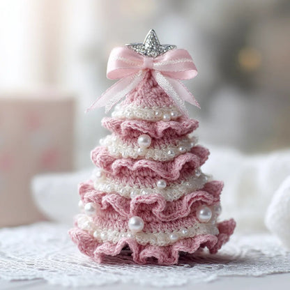 🎉BUY 3 GET 1 FREE🎄DIY Crochet Christmas Tree Kit – ✨Handmade Holiday Decoration Set