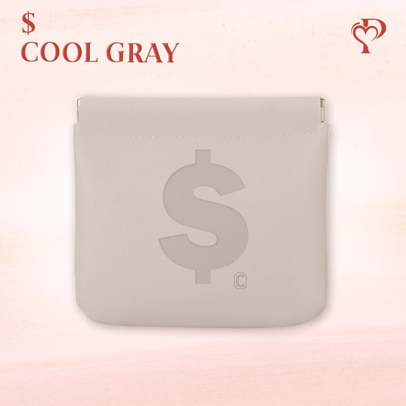 Pouchic - Personalized Snap Closure Leather Organizer Pouch