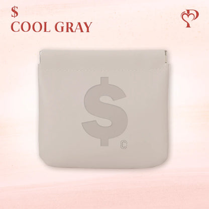 Pouchic - Personalized Snap Closure Leather Organizer Pouch