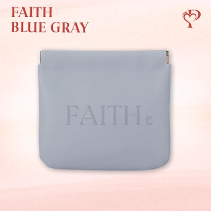 Pouchic - Personalized Snap Closure Leather Organizer Pouch