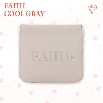 Pouchic - Personalized Snap Closure Leather Organizer Pouch