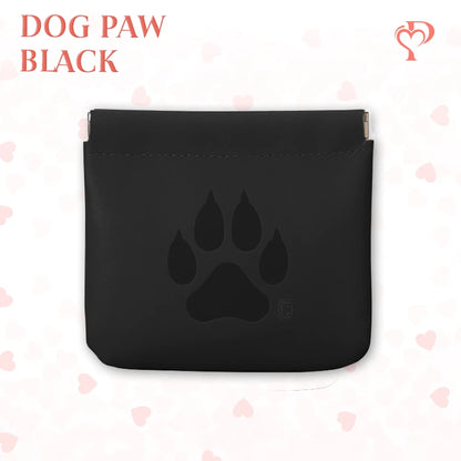 Pouchic - Personalized Snap Closure Leather Organizer Pouch