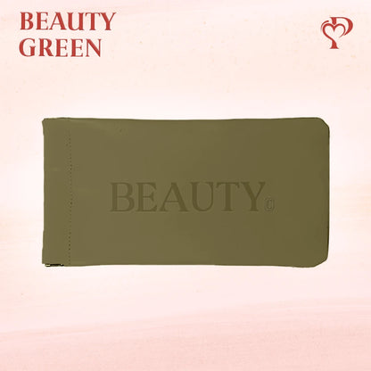 Pouchic - Personalized Snap Closure Leather Organizer Pouch