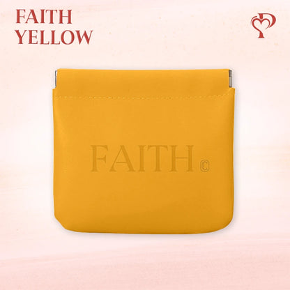Pouchic - Personalized Snap Closure Leather Organizer Pouch