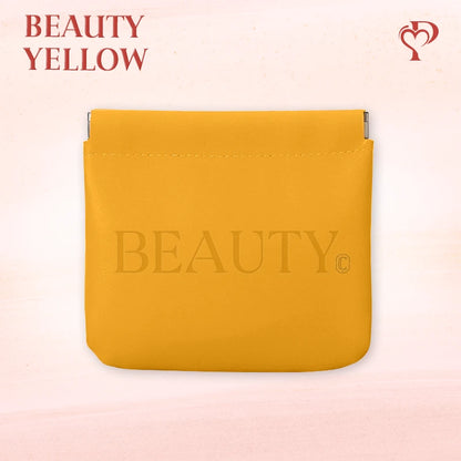 Pouchic - Personalized Snap Closure Leather Organizer Pouch