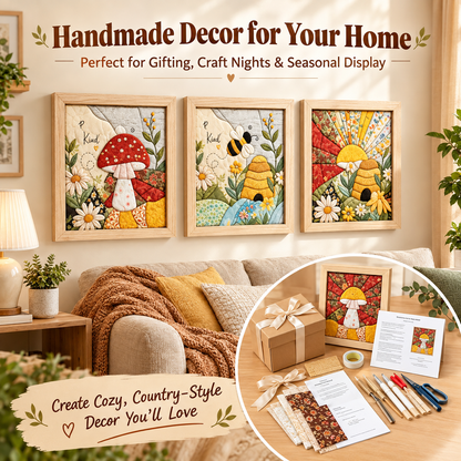 Last Day 49%OFF🧡No-Sew Fabric Art DIY Kit🎁Buy 3 Get 1 FREE — Add Any 4 Pcs To Cart🎉