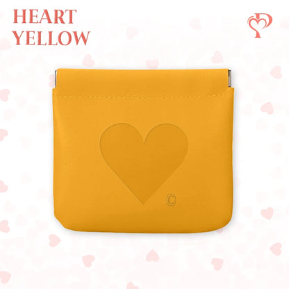 Pouchic - Personalized Snap Closure Leather Organizer Pouch
