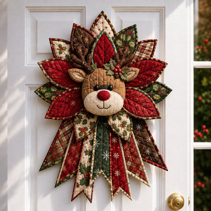 🎅🎄Beginner-Friendly Oversized Christmas Character Quilted Door Hanger Sewing Kit | Complete Kit with All Tools & Step-by-Step Guide Included 💕