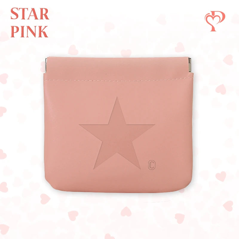 Pouchic - Personalized Snap Closure Leather Organizer Pouch