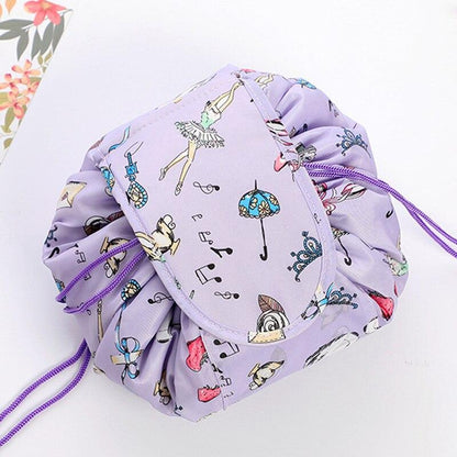 Compact Travel Cosmetics Pouch
