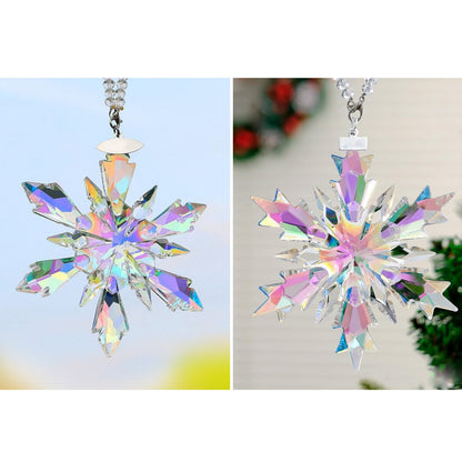 💖Perfect Gift❄️Crystal Snowflake Suncatcher