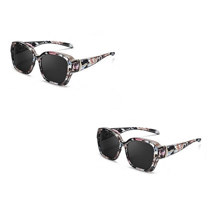 🎉LAST DAY - BUY 1 GET 1 FREE😎2026 New Polarized UV400 Protection Trendy Round Cat-eye Sunglasses 🕶️