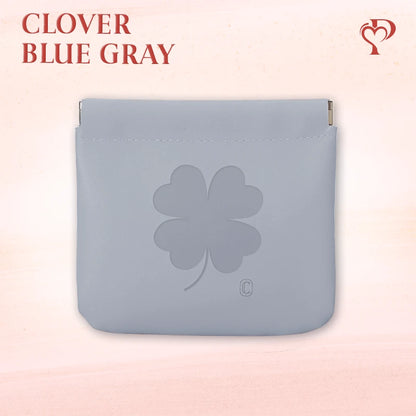 Pouchic - Personalized Snap Closure Leather Organizer Pouch