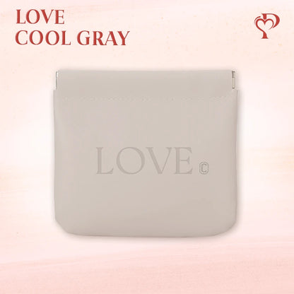 Pouchic - Personalized Snap Closure Leather Organizer Pouch