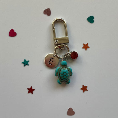 Handmade Turtle Keychain