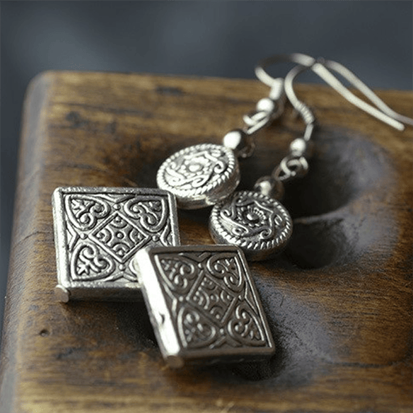 Oriental Dangle Earrings