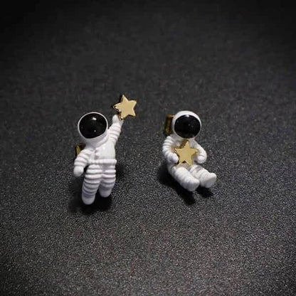 Space Astronaut Earrings