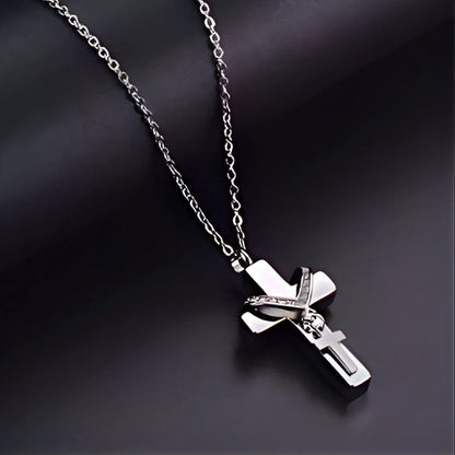 Eternal Embrace Memorial Necklace Urn Necklace